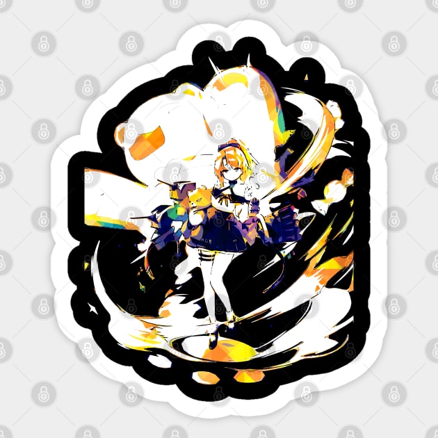 Azur Lane - Morrison Pop Art Sticker by DIY Kulon Progo 